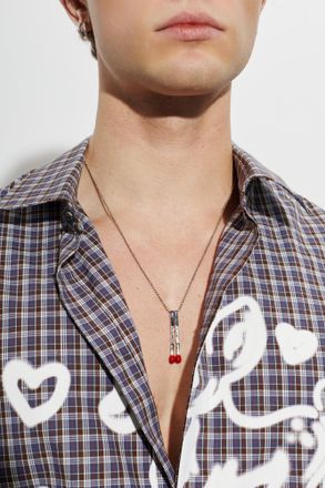Dsquared2 Necklace With Pendant, Mens, Silver