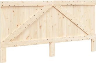 vidaXL Cabecero De Madera Maciza De Pino 200x104 Cm Vidaxl
