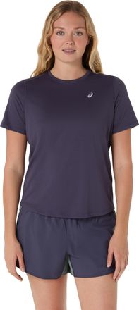 Asics Laufshirt ASICS ASICS CORE TOP, Damen, Gr. XL, indigo fog, Obermaterial: 100% Polyester, Shirts Laufshirt, f&uuml;r Sportmode, Fr&uuml;hlings- und Herbstmode, m