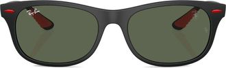 Ray-Ban Wayfarer Liteforce square-frame sunglasses - unisex - Polymeric Materials - 55 - Black