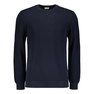 Paul & Shark Paul & Shark, Round-neck Knitwear, male, Blue, Size: 2XL Round-neck Sweater