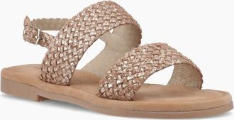 Hush Puppies Womens Helene Womens Wide Fit Sandals - Brown - Size: 7