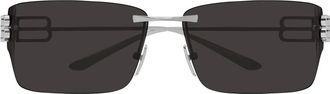 Balenciaga Sunglasses, unisex, Gray, Size: ONE SIZE Bb0485Sa Sunglasses