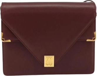 Cartier Pre-owned Shoulder Bags, female, Red, Size: ONE SIZE Pre-owned Vintage Shoulder Bag