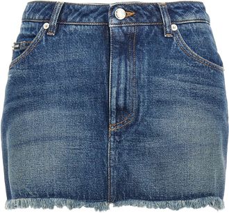 Dolce & Gabbana Mini falda de mezclilla de Dolce & Gabbana