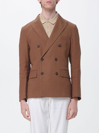 Paolo Pecora Blazer a doppiopetto Paolo Pecora in lino e viscosa