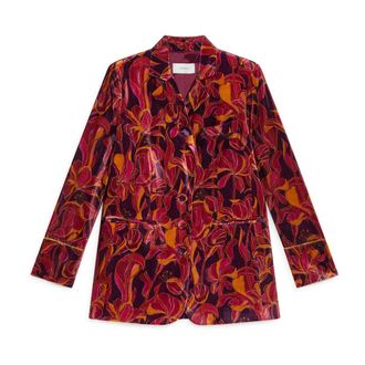Maliparmi Blazers, female, Red, Size: M Lilys Ballet Jacket