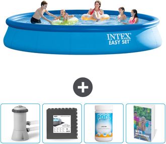 Intex Piscina Easy Set Redonda - 457x84 Cm - 7-piezas Scb109