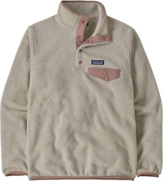Patagonia Lightweight Synchilla Snap-T Fleece Pullover Fleecepullover f&uuml;r Damen | grau