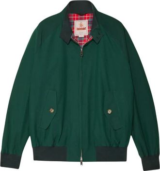 Baracuta Jassen, Heren, Groen, M, Katoen, G9 Harrington Jas