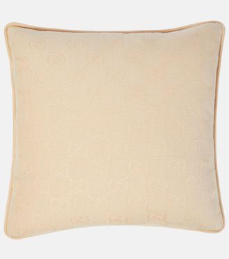 Gucci GG jacquard cushion