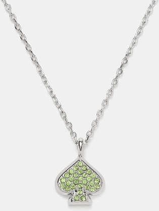 Kate Spade New York Everyday Spade Pave Mini Pendant