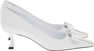 Ferragamo Ferragamo Siwar 60 Vara Bow Nappa Pumps, Size 7 C