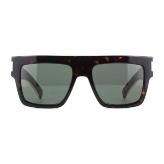 Saint Laurent SL628003 Square Full Rim Sunglasses - Brown