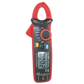 OEM Pinza Amperim&eacute;trica Digital Ut210e Con Pantalla Lcd Retroiluminada, Medici&oacute;n De Verdadero Valor Eficaz (rms), Prueba De Voltaje Sin Contacto (ncv), Co