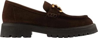 Maison Toufet Mocassin Naomy - Dames - Loafers - Bruin - 38 EU - Leer - Schoenen