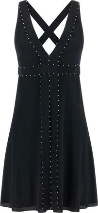 Giovanni Bedin Dames, Jurken, Zwart, Maat: 2XS Zijde