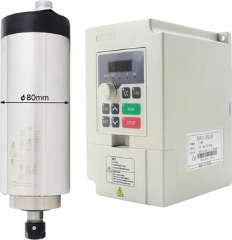 OEM Motor De Husillo Para Torno Cnc, 24000 Rpm, Refrigerado Por Aire, Kit 1