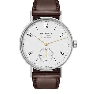 NOMOS Glash&uuml;tte Tangente Neomatik Dore Automatic White Dial Watch 192