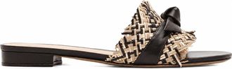 Alexandre Birman Womens Clarita Basket Sandal In Brown