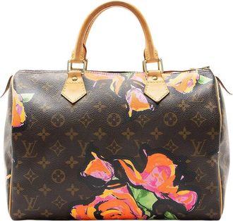 Louis Vuitton Limited Edition Monogram Roses Speedy 30 (Authentic Pre-Loved)