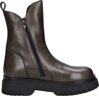Emanuelle Vee Laarzen Groen - Dames - Enkellaarsjes - Groen - 38 EU - Schoenen
