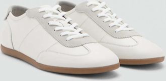 Mango Sneaker combinate pelle bianco - Uomo - 39 - MANGO MAN