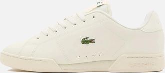 Lacoste Mens Lacoste Carnaby Cupsole Leather Trainers Off White - Size: 11