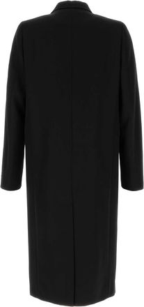 Prada Mens Black Wool Overcoat Nero Cappotti Coat