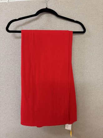 White + Warren Superfine Cashmere Blend Travel Wrap In Red Ember