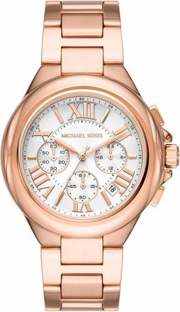 Michael Kors Chronograph Horloge - Dames - Accessoires - Roze - Maat: ONE Size
