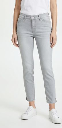 MAC Broeken 7/8-Jeans MAC Dream Summer, Damen, Gr. 32, L&auml;nge 26, authentic light grau used, Denim/Jeans, Obermaterial: 75% Baumwolle, 12% Modal, 9% Polyester, 4% 