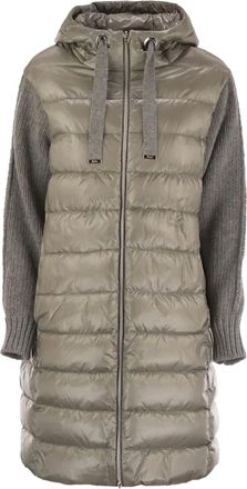 Herno Piumino trapuntato con cappuccio - Toni neutri