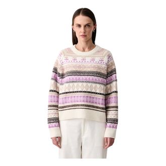 Marc O'Polo Gebreide trui - Dames - Truien - Veelkleurig - Maat: XS Wol
