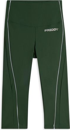 Freddy Leggings Corsaro a Vita Alta con bordature a contrasto