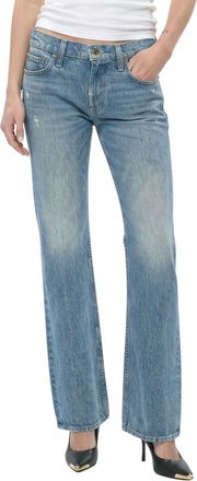 Mother Sky Blue Bootcut Mid Rise Jeans