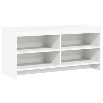 vidaXL Mueble De Tv 100 X 33 X 47 Cm Blanco Madera De Ingenier&iacute;a Vidaxl