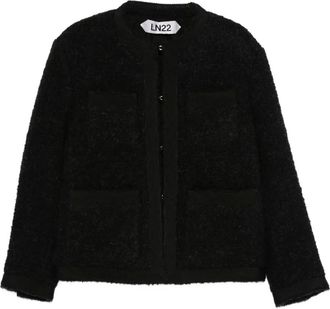 LnA pocket textured jacket - Nero