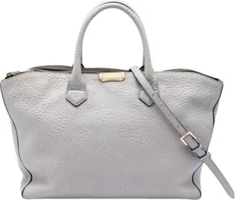 Burberry Pre-owned Dewsbury Tote Bag - Dames - Vintage Shopper - Grijs - ONE Size - Vintage