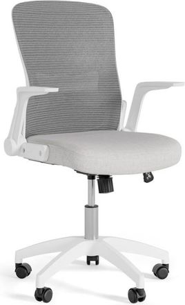 Koketto Home Silla de escritorio giratoria en gris