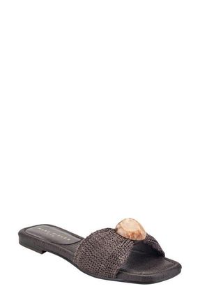 Marc Fisher Nalena Slide Sandal in Dark Brown at Nordstrom, Size 5.5