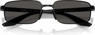 Prada Sunglasses, unisex, Black, Size: 59 MM Psb54S Sunglasses
