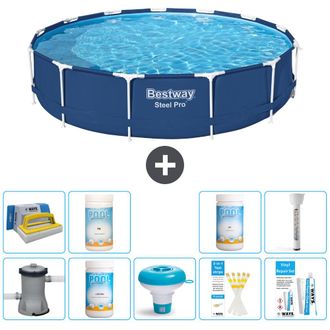 Bestway Piscina Bestway Steel Pro Redonda - 396x84 Cm - 8-piezas S43339