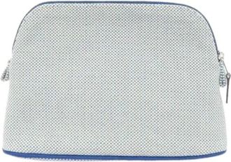 Herm&egrave;s Pre-owned Canvas Clutch - - Pre-owned - Donna - Blu - ONE SIZE