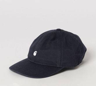 Carhartt Work in Progress Cappello da baseball in cotone con logo ricamato e cinturino posteriore regolabile