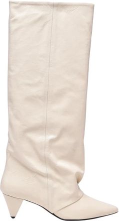 Alchimia Schoenen, Dames, Beige, 36 EU, Leer, Stivale in vernice