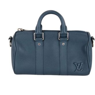 Louis Vuitton Pre-owned Mini Bags, female, Blue, Size: ONE SIZE Pre-owned Vintage Mini Bag