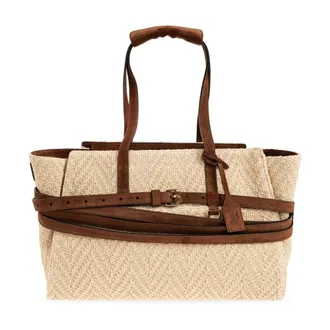Moschino Hombre, Bolsos, Beige, Talla: ONE Size