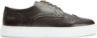 Oliver Sweeney Mens Albany Shoes - Brown Leather - Size UK 11