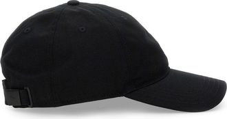 Lacoste RK0491_031 Logo-Embroidered Baseball Cap - Black